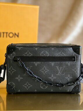 Louis Vuitton Mini Soft Trunk Monogram Eclipse